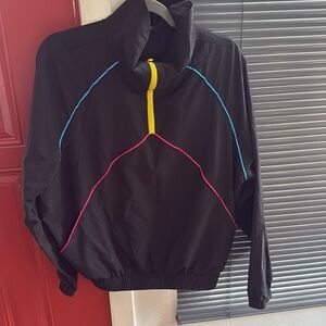 Terez half zip windbreaker